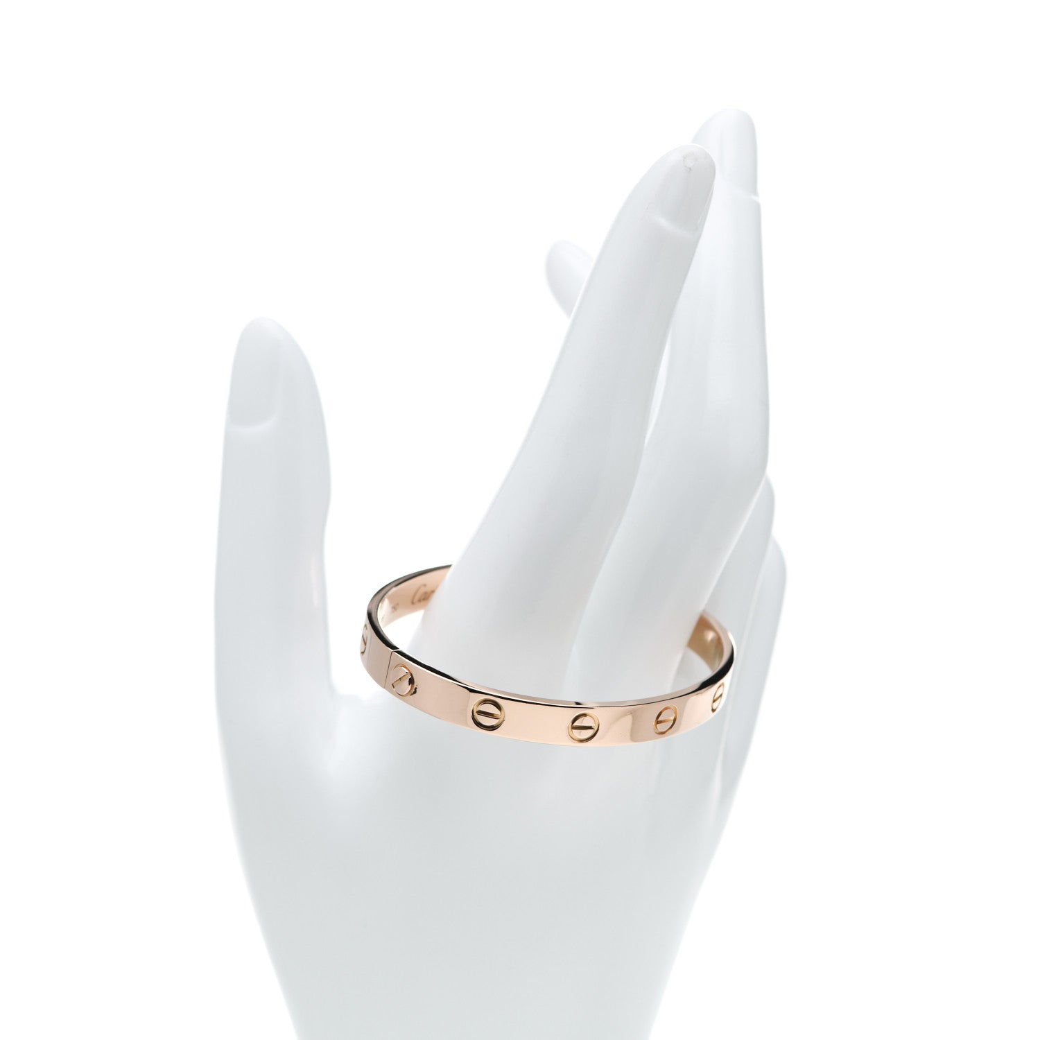 Cartier 18K Pink Gold LOVE Bracelet 16 2 of 8