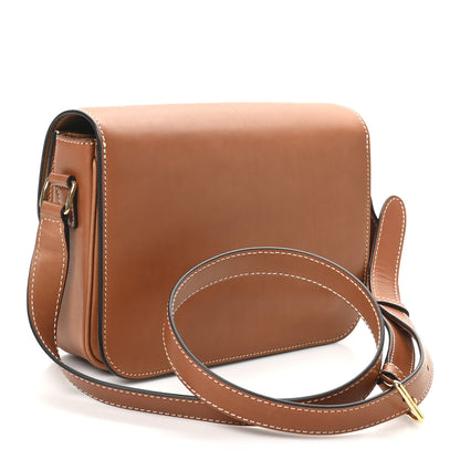 Celine Natural Calfskin Medium Triomphe Tan 3 of 9