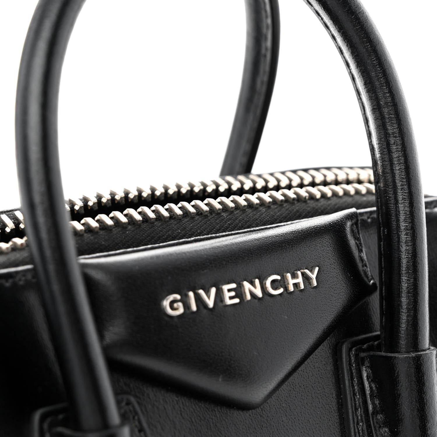 Givenchy Shiny Lord Calfskin Mini Antigona Black 11 of 11