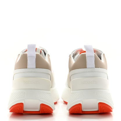 Hermes Calfskin Womens Giga Sneakers 37 Multicolor White Gomma 5 of 11