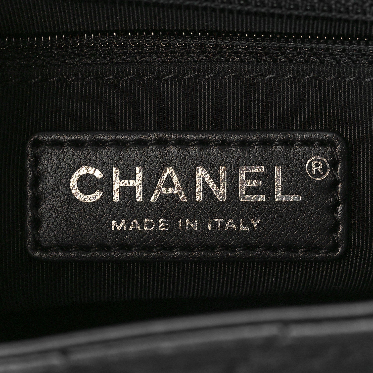 Chanel Calfskin Quilted Small Frame In Chain Flap Black 6 of 10