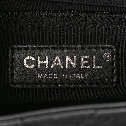 Chanel Calfskin Quilted Small Frame In Chain Flap Black 6 of 10