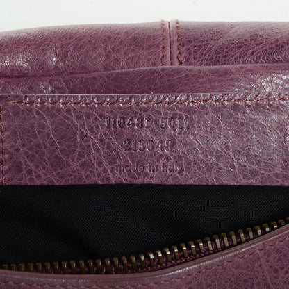 Balenciaga Agneau Trousse Maquillage Makeup Clutch Bag Murier 9 of 11