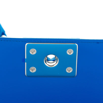 Chanel Patent Calfskin Small Boy Flap Plexiglass Blue 6 of 8
