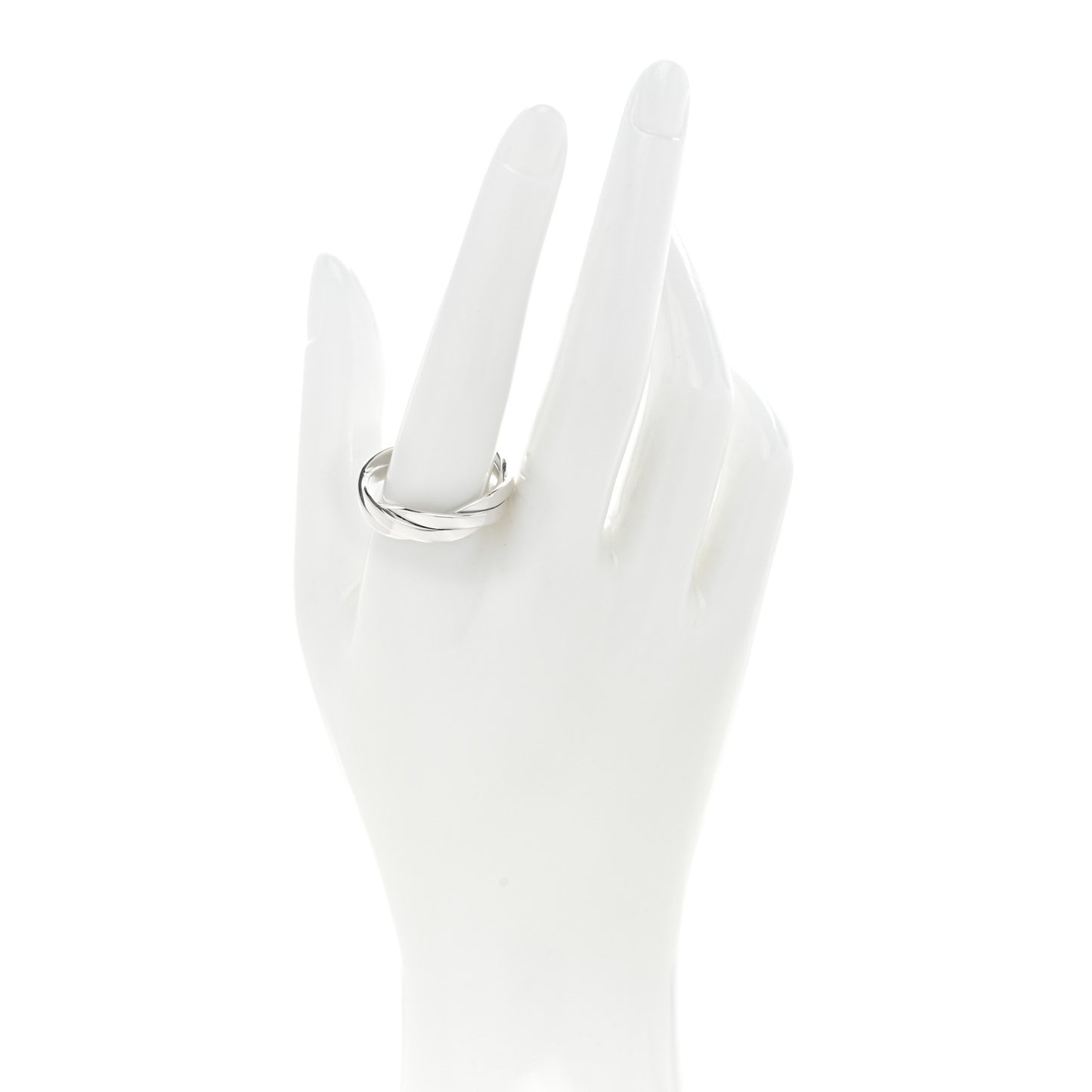 Sterling Silver 6mm DY Helios Band Ring 64 10.75