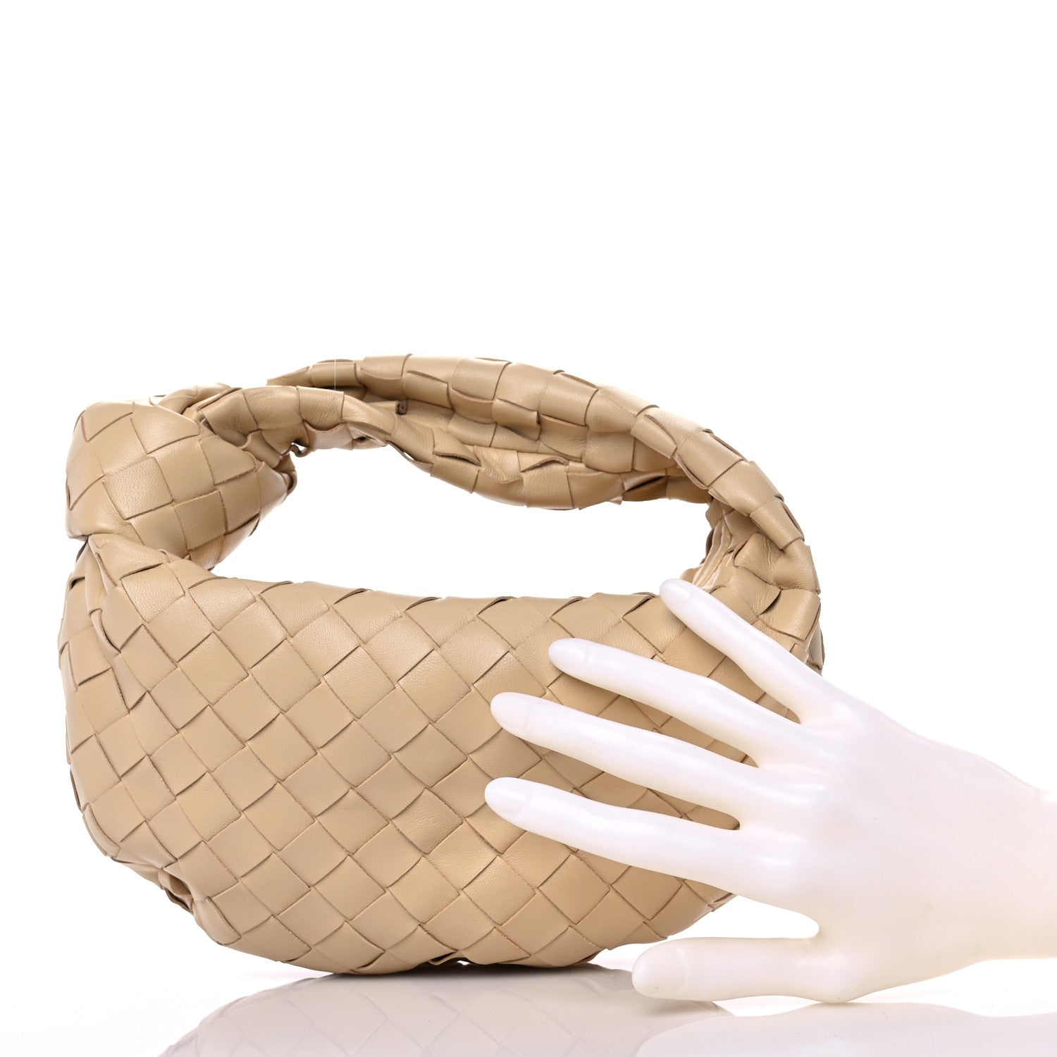 Bottega Veneta Nappa Intrecciato Mini Jodie Porridge 2 of 9