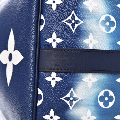 Louis Vuitton Monogram Escale Keepall Bandouliere 50 Blue 6 of 11