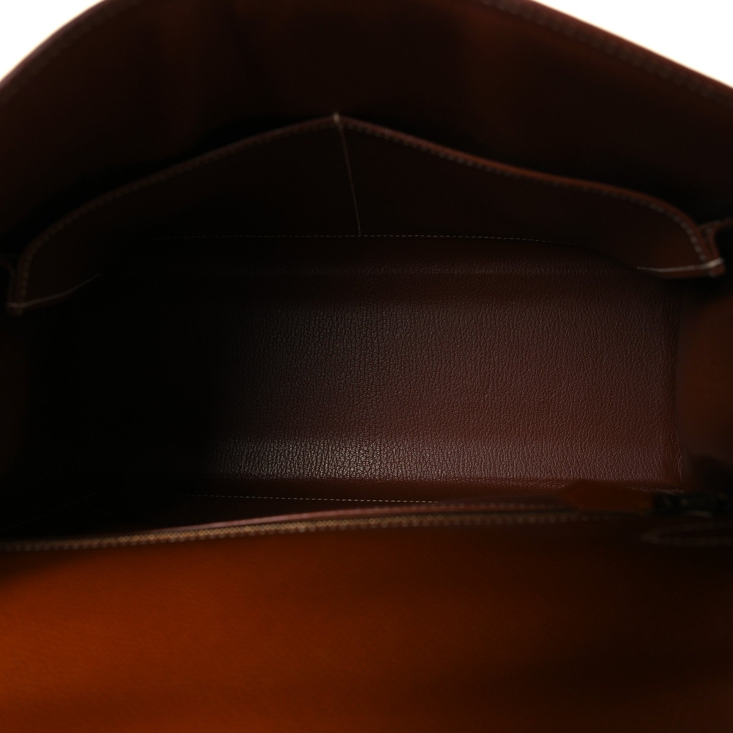 Hermes Veau Grain Lisse Kelly Sellier 32 Noisette 5 of 16