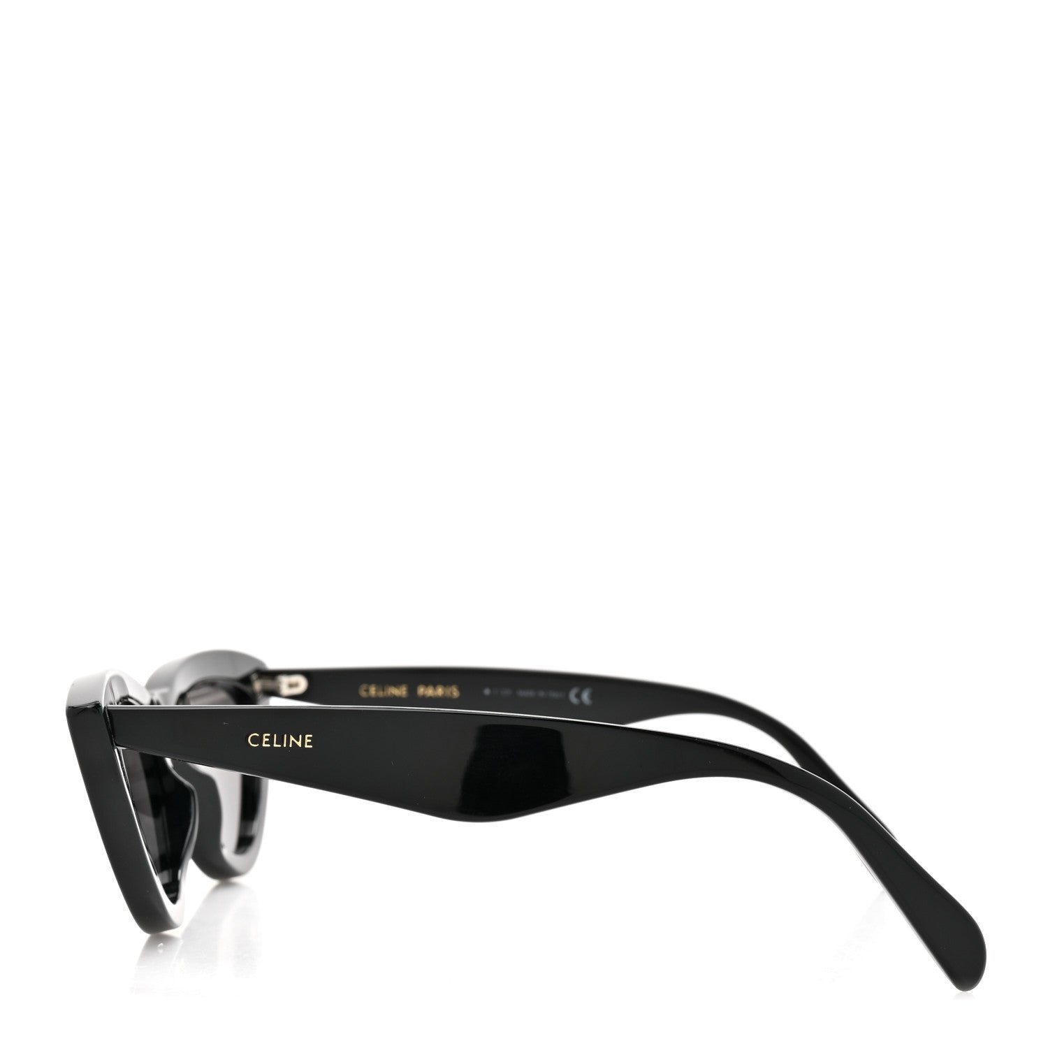 Celine Cat Eye Sunglasses CL4019IN Black 3 of 6