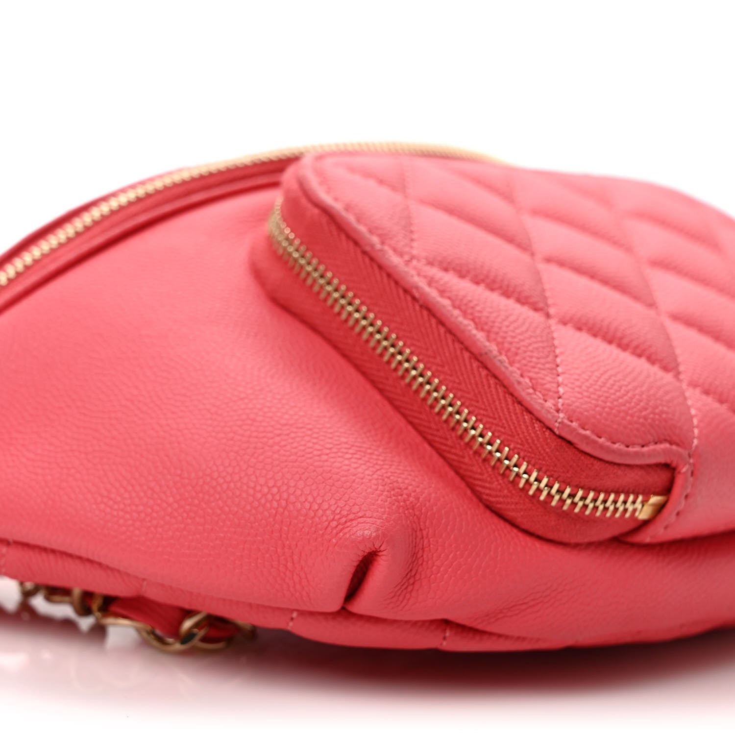 Chanel Caviar Quilted Business Affinity Waist Belt Bag Pink 8 of 9