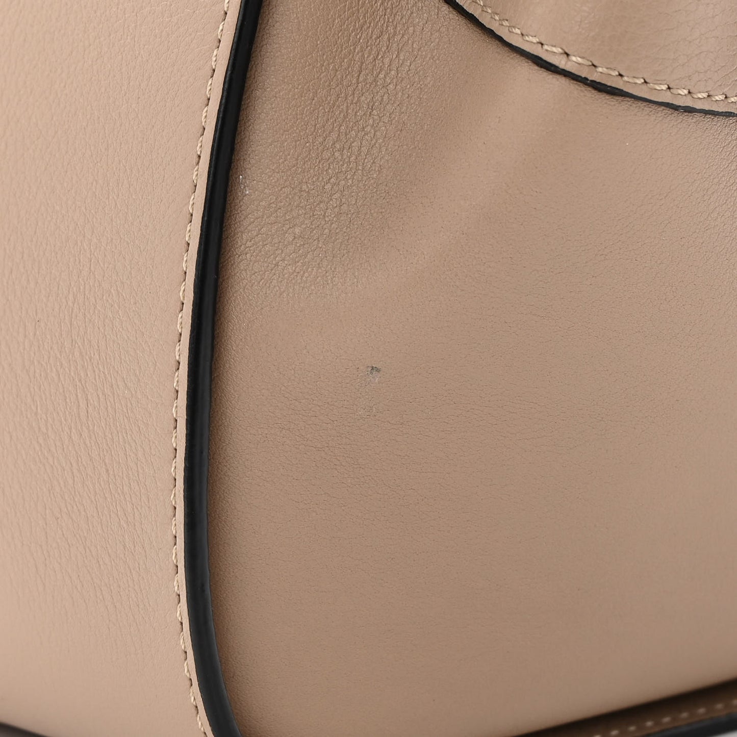 Calfskin Mini Hammock Shoulder Bag Light Oat