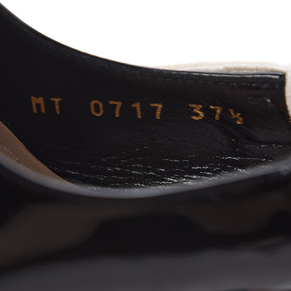 Christian Dior Patent Ribbon J'Adior Slingback 100mm Pumps 37.5 Black 8 of 9