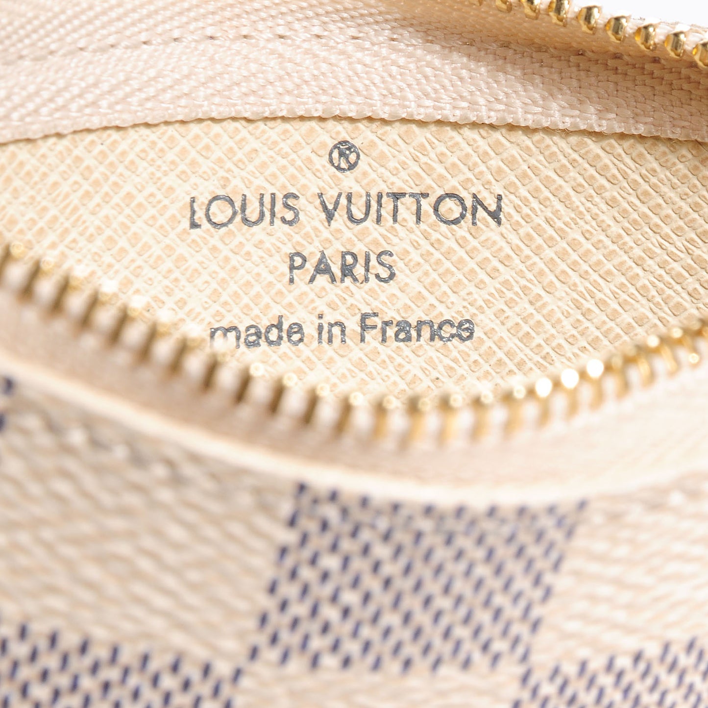 Damier Azur Key Pouch