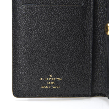 Louis Vuitton Empreinte Compact Curieuse Wallet Black 7 of 9