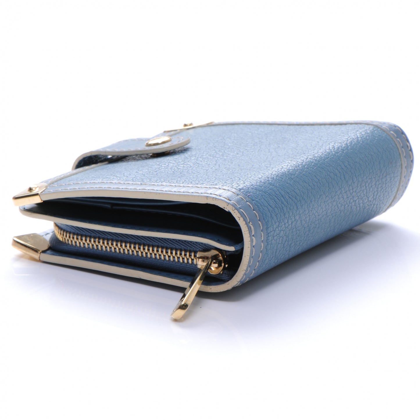 Suhali Compact Zipped Wallet Blue
