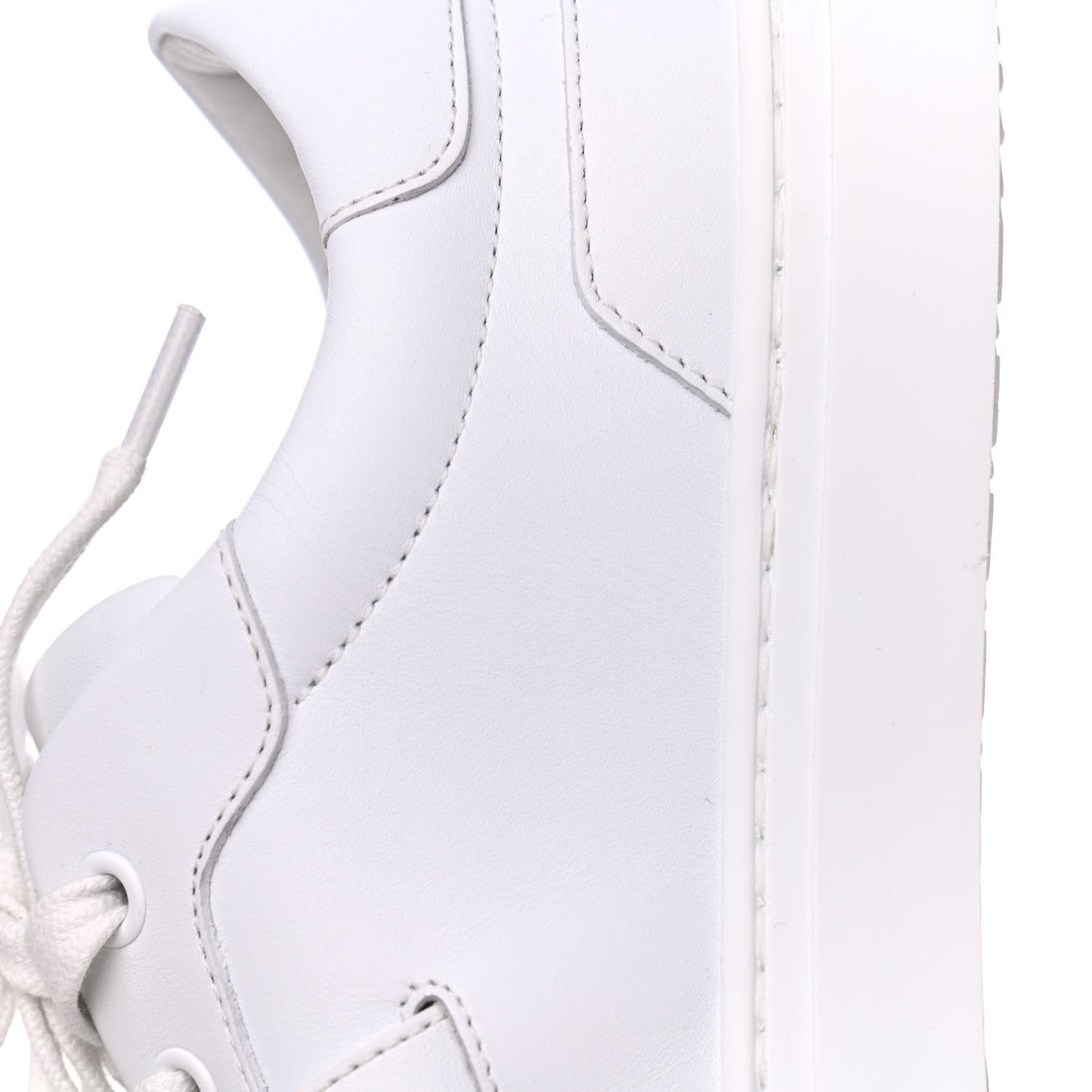 Calfskin Day Sneakers 37 White