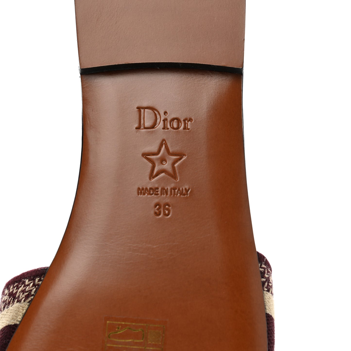 Canvas Embroidered Dway Mules Slide Sandals 36 Burgundy
