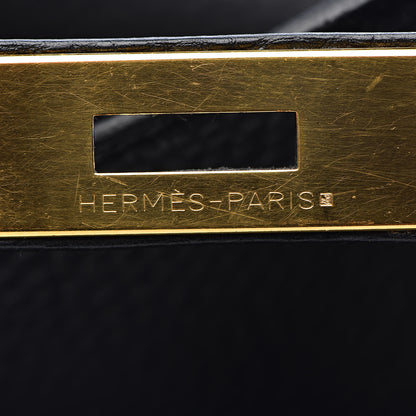 Hermes Togo Kelly Retourne 35 Black 9 of 37
