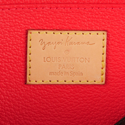 Louis Vuitton Monogram Kusama Pumpkin Dots Cosmetic Pouch Red 6 of 7