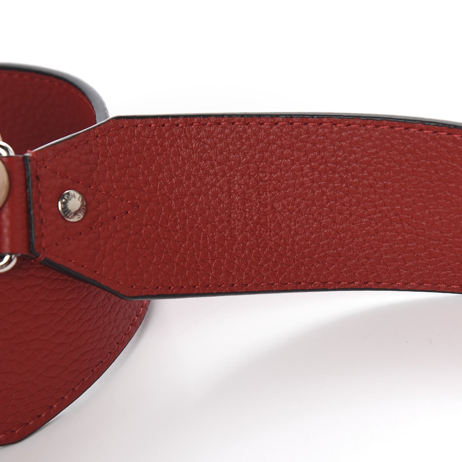 Louis Vuitton Taurillon Bandouliere Shoulder Strap Rouge 4 of 4