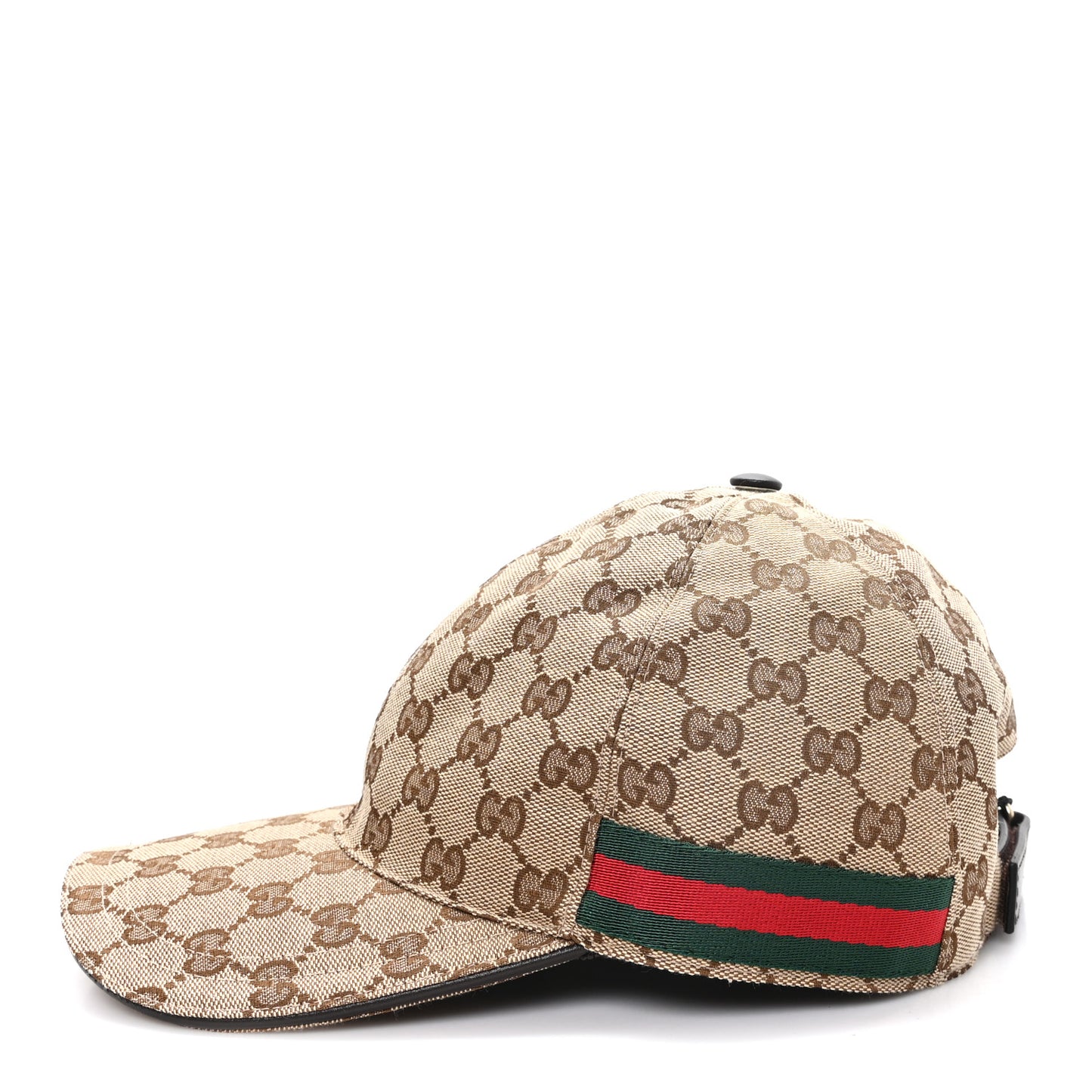 Monogram Web Baseball Hat M Beige Cocoa