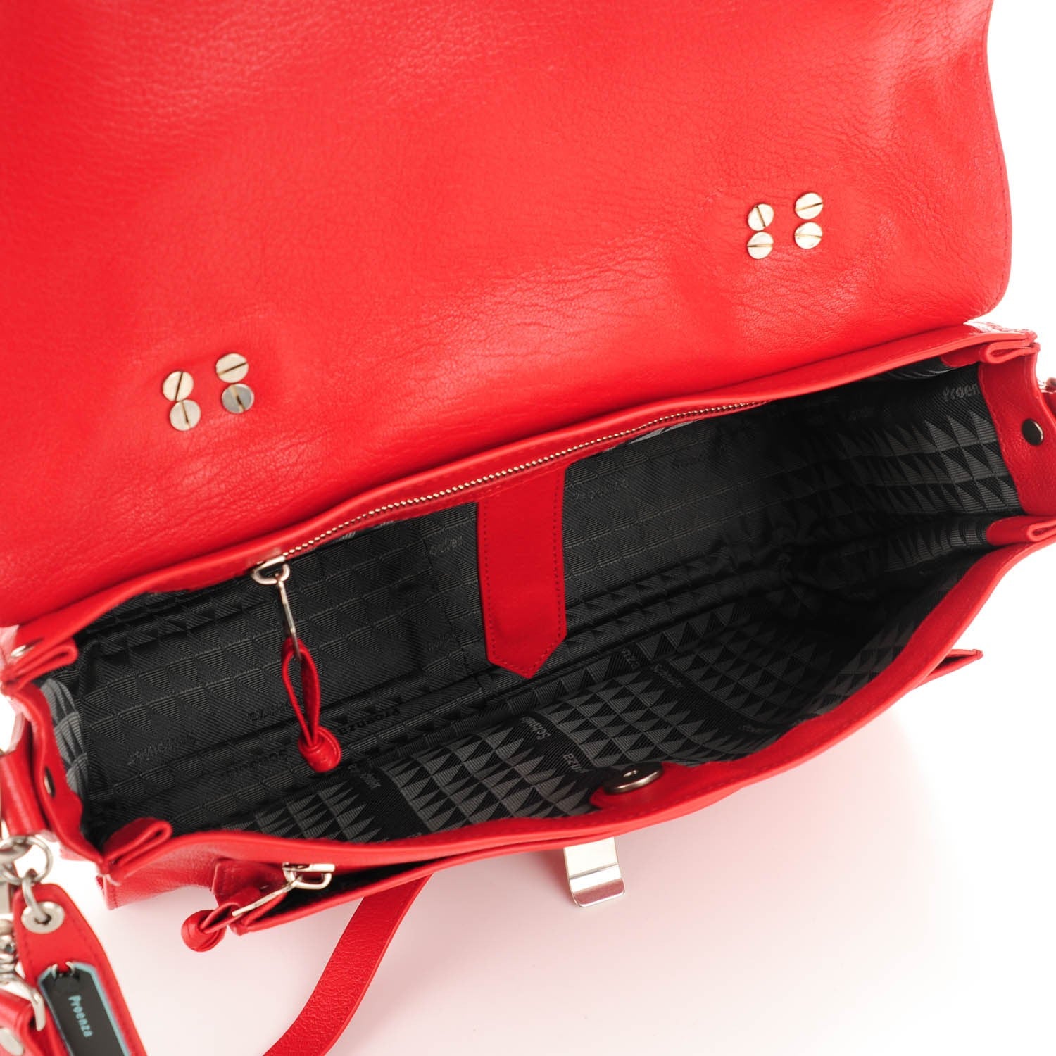 Proenza Schouler Lambskin Medium PS1 Satchel Brick 5 of 8