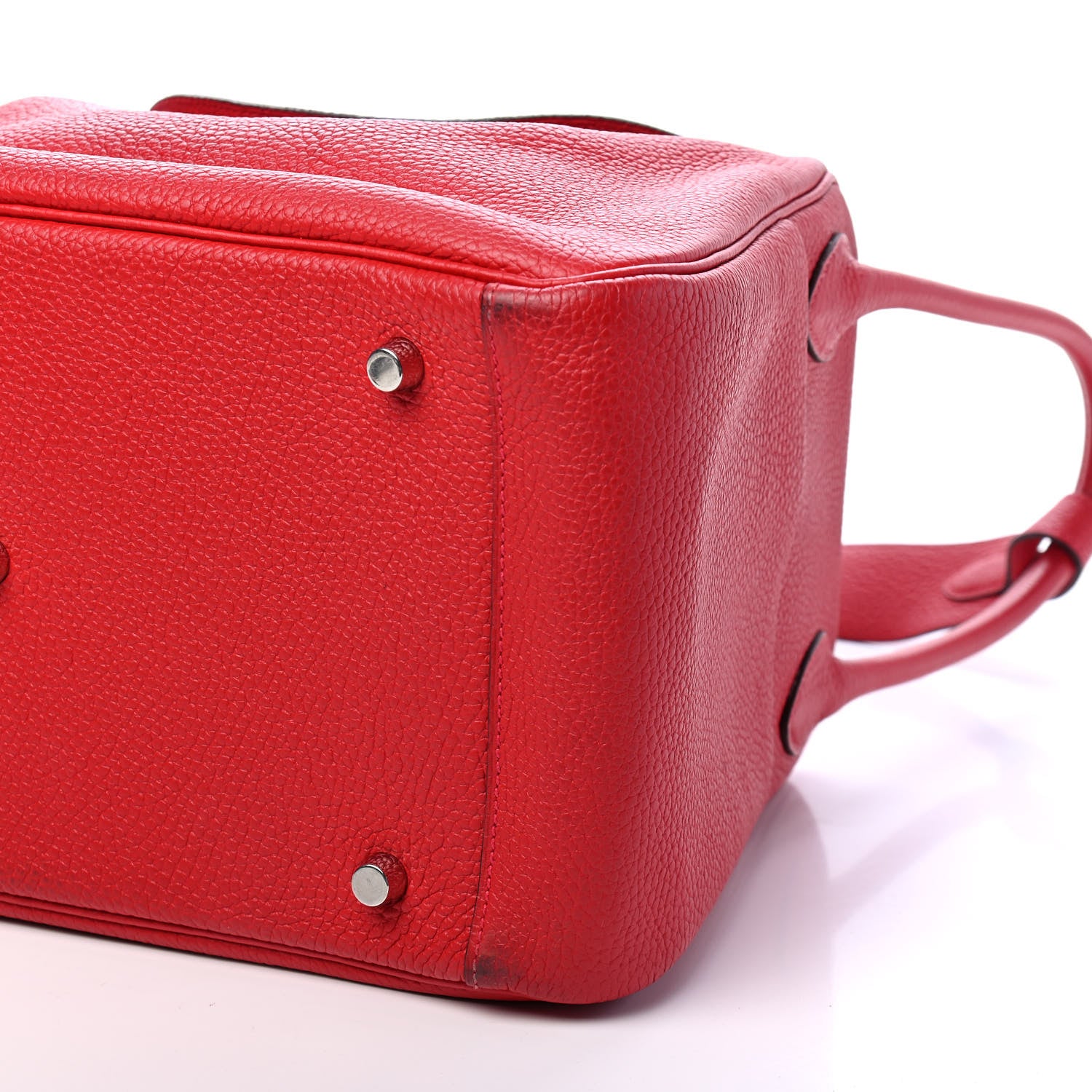 Hermes Taurillon Clemence Lindy 34 Rouge Casaque 8 of 11