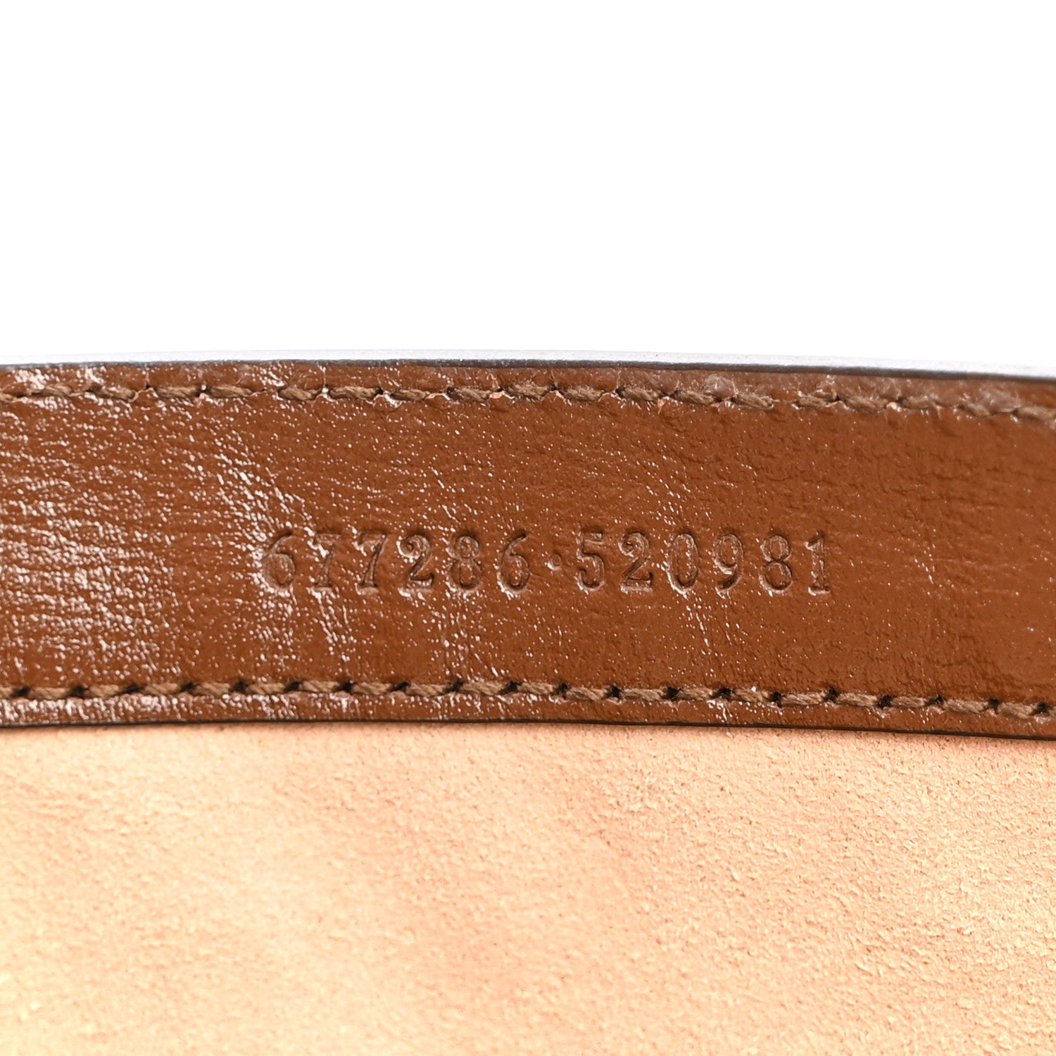 Gucci GG Supreme Monogram Azalea Calfskin Web Small Horsebit 1955 Crossbody Bag Beige Ebony Brown Sugar 7 of 10