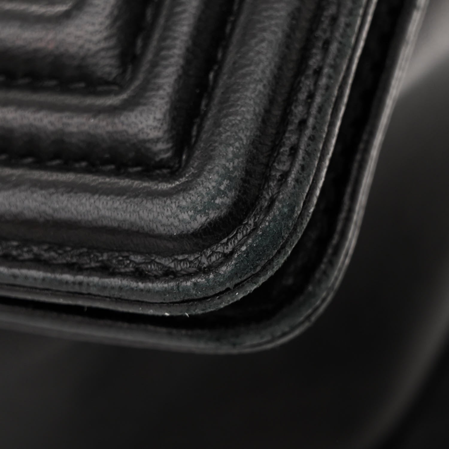 Chanel Lambskin Quilted Large Boy Flap Black 11 of 12