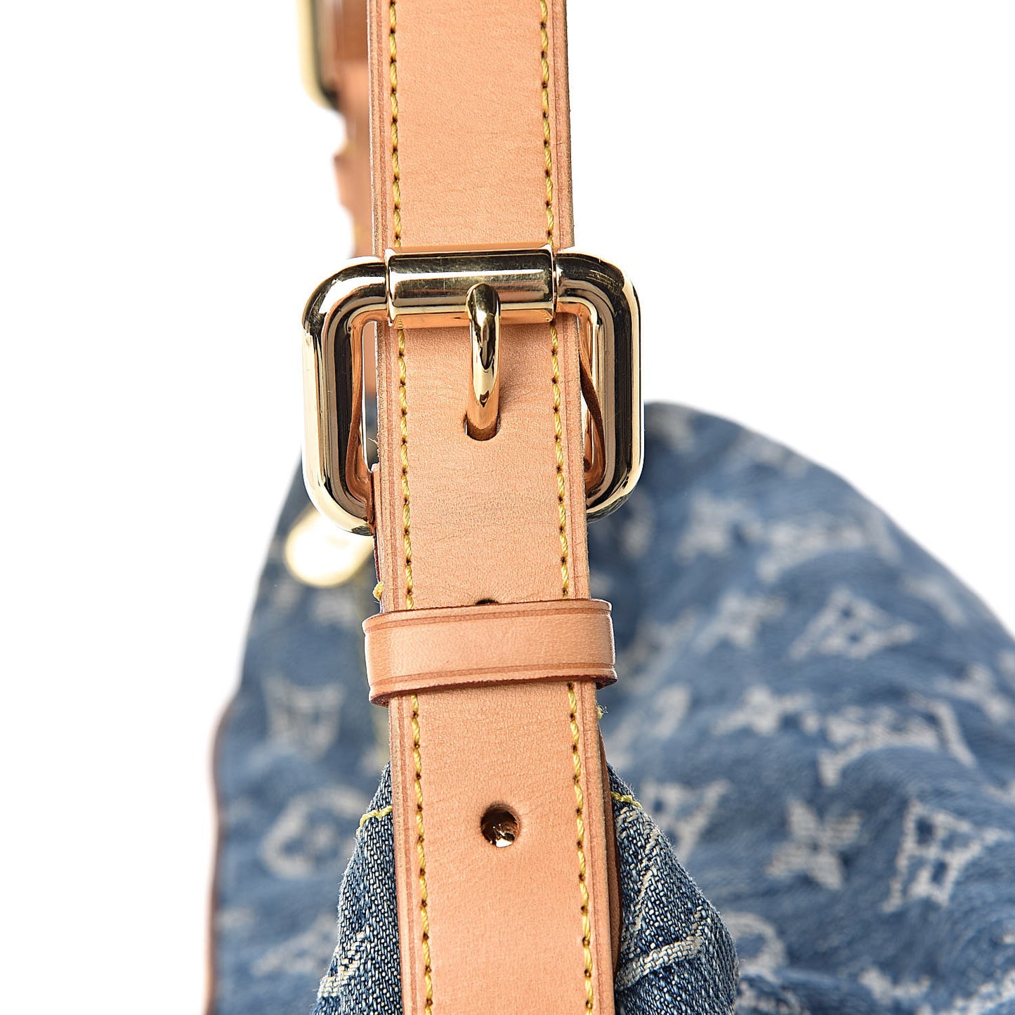 Monogram Denim Baggy PM Blue
