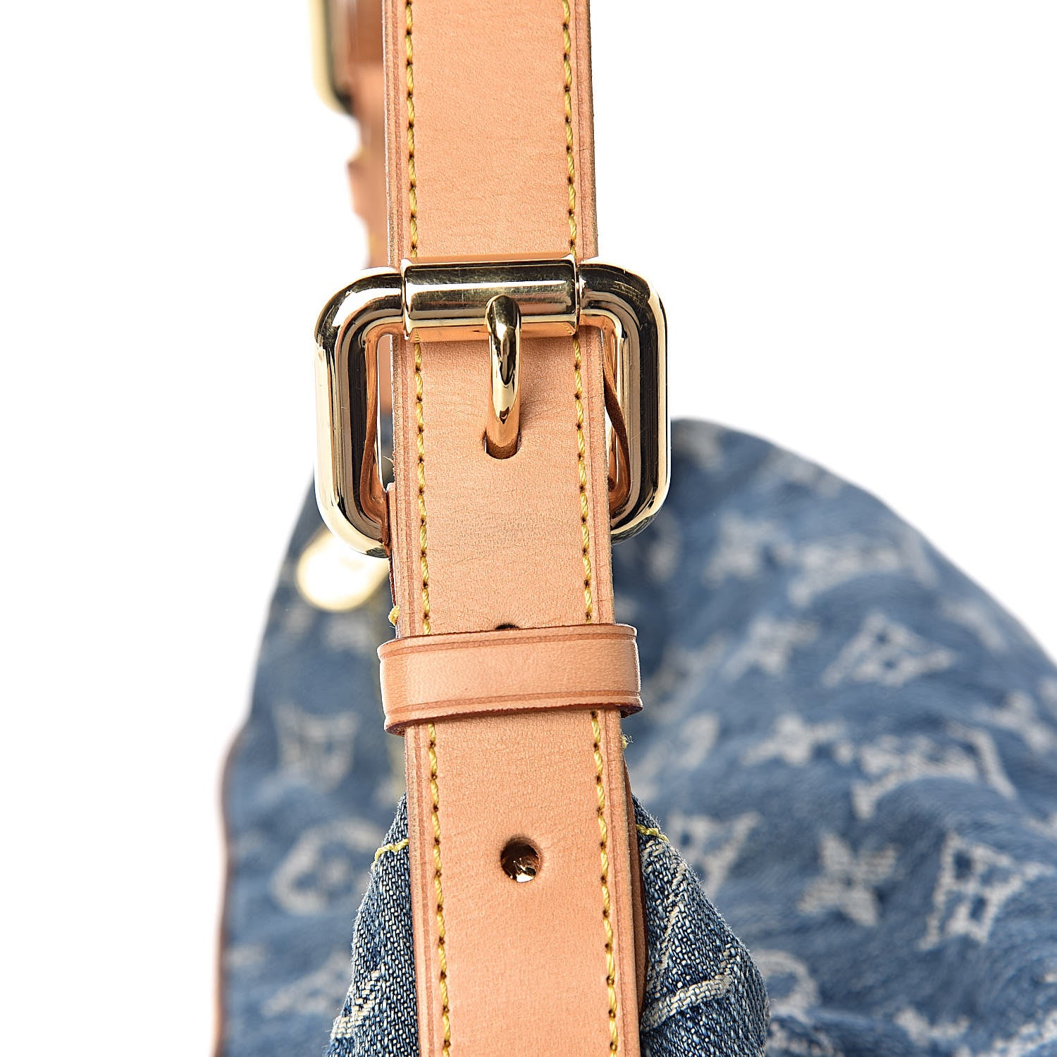 Louis Vuitton Monogram Denim Baggy PM Blue 12 of 14