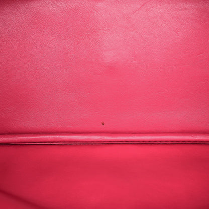 Christian Dior Bullcalf Medium Diorissimo Tote Navy Fuchsia 20 of 28