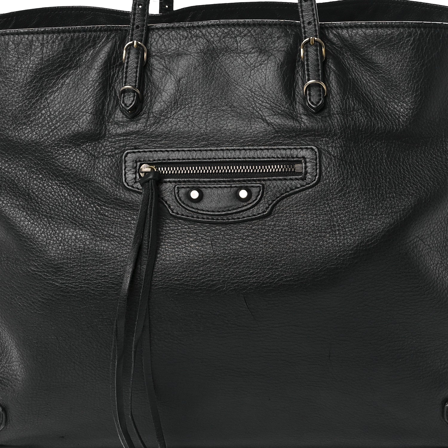 Balenciaga Supple Calfskin Papier A4 Tote Black 7 of 13