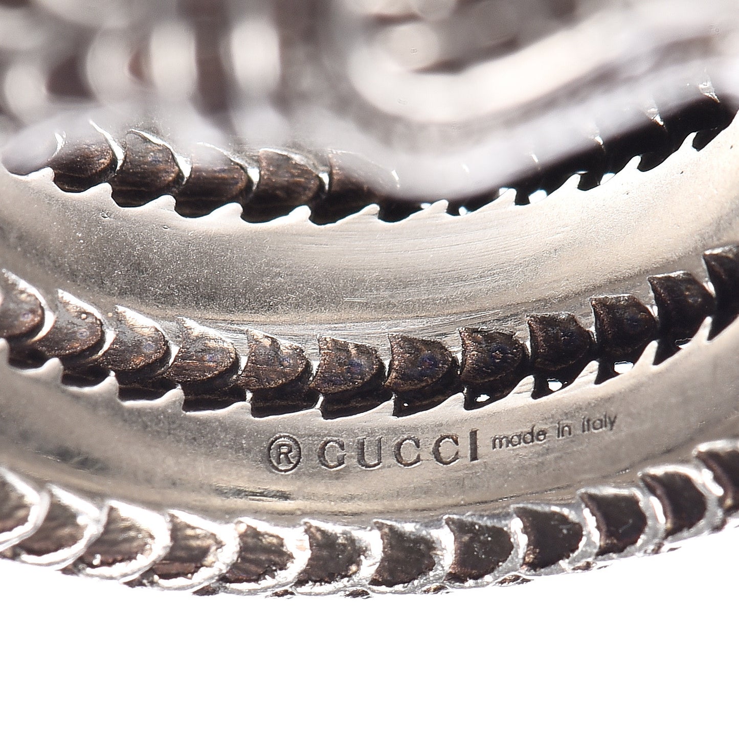 Sterling Silver Garden Snake Wrap Ring 57 8