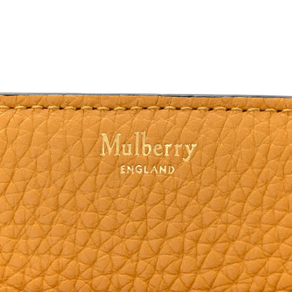 Mulberry Heavy Grain Calfskin Small Belted Bayswater Tote Deep Amber 6 of 11