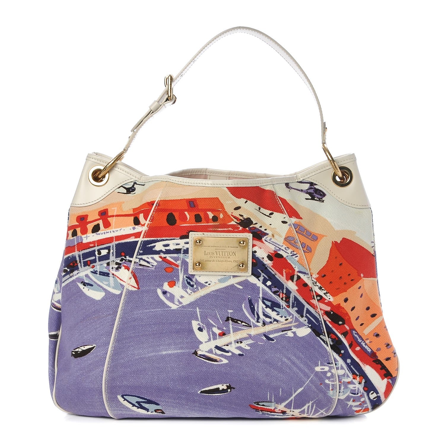 Louis Vuitton Canvas Riviera Cruise Galliera GM 1 of 8