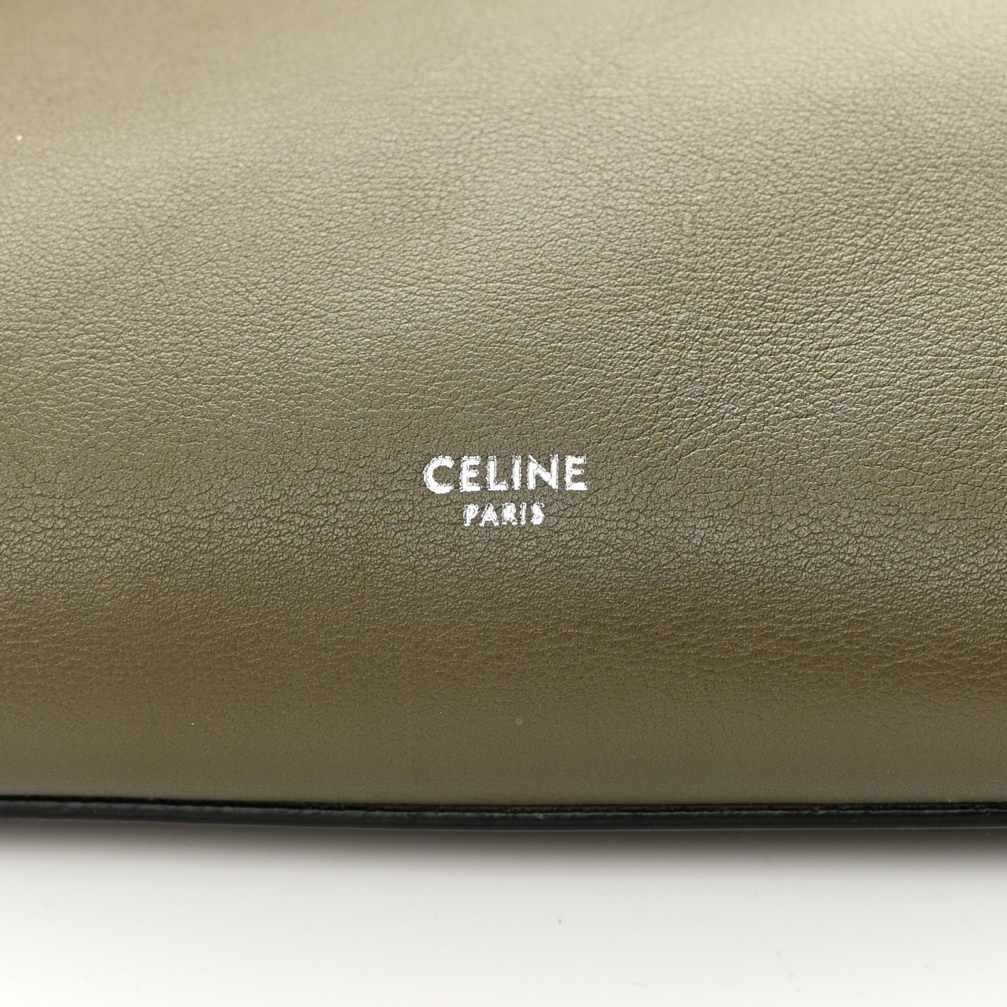 Smooth Calfskin Small Big Bag Army Green
