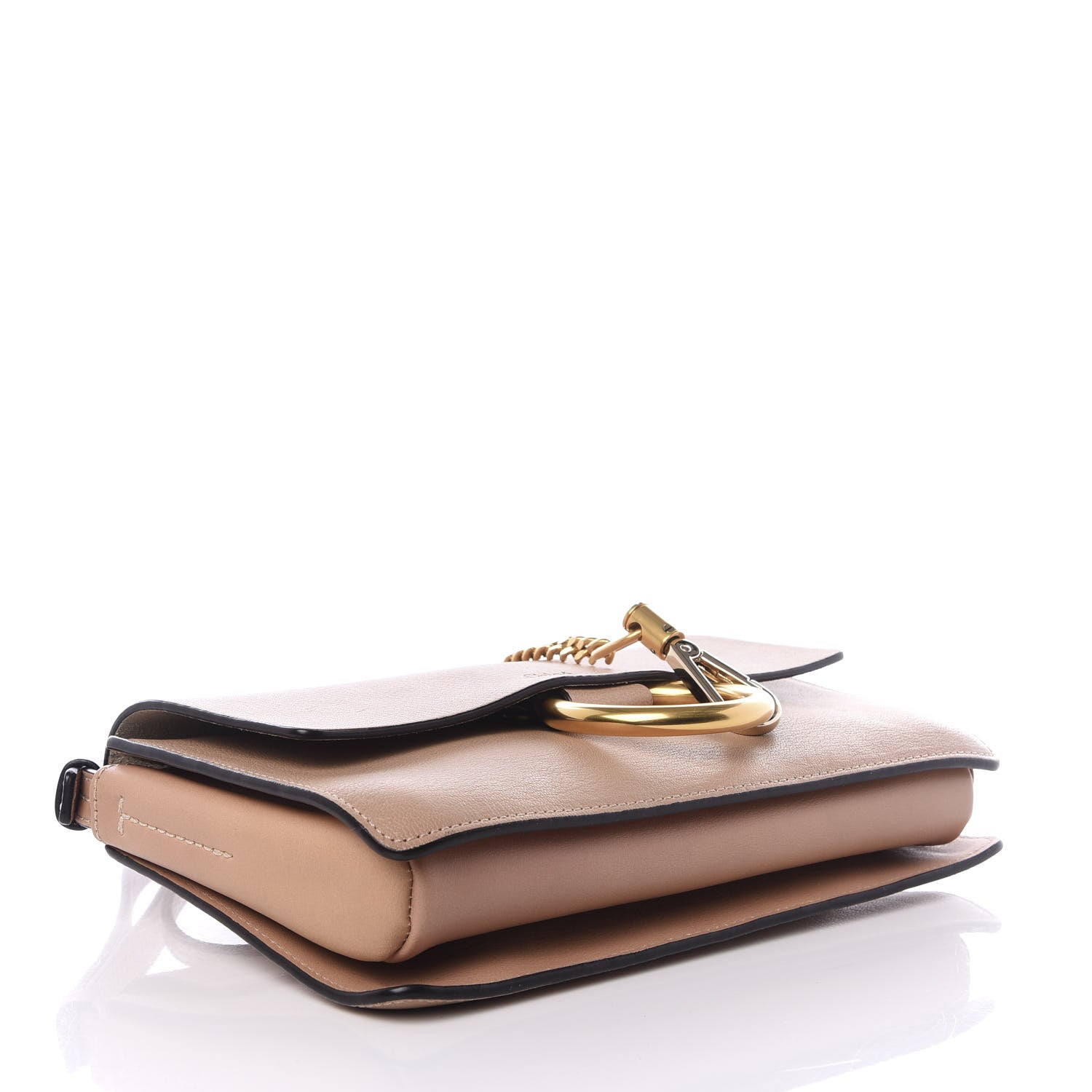 Chloe Goatskin Small Faye Shoulder Bag Biscotti Beige 3 of 8