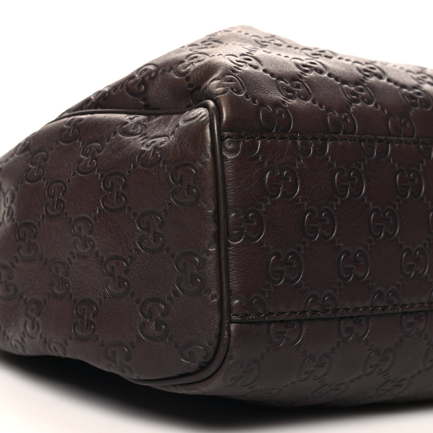 Guccissima Medium Sukey Tote Brown