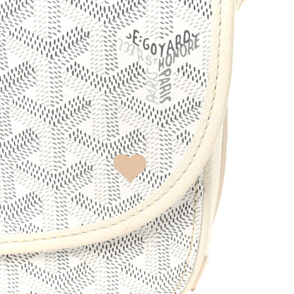 Goyard Goyardine Belvedere II PM Messenger Bag White 10 of 10