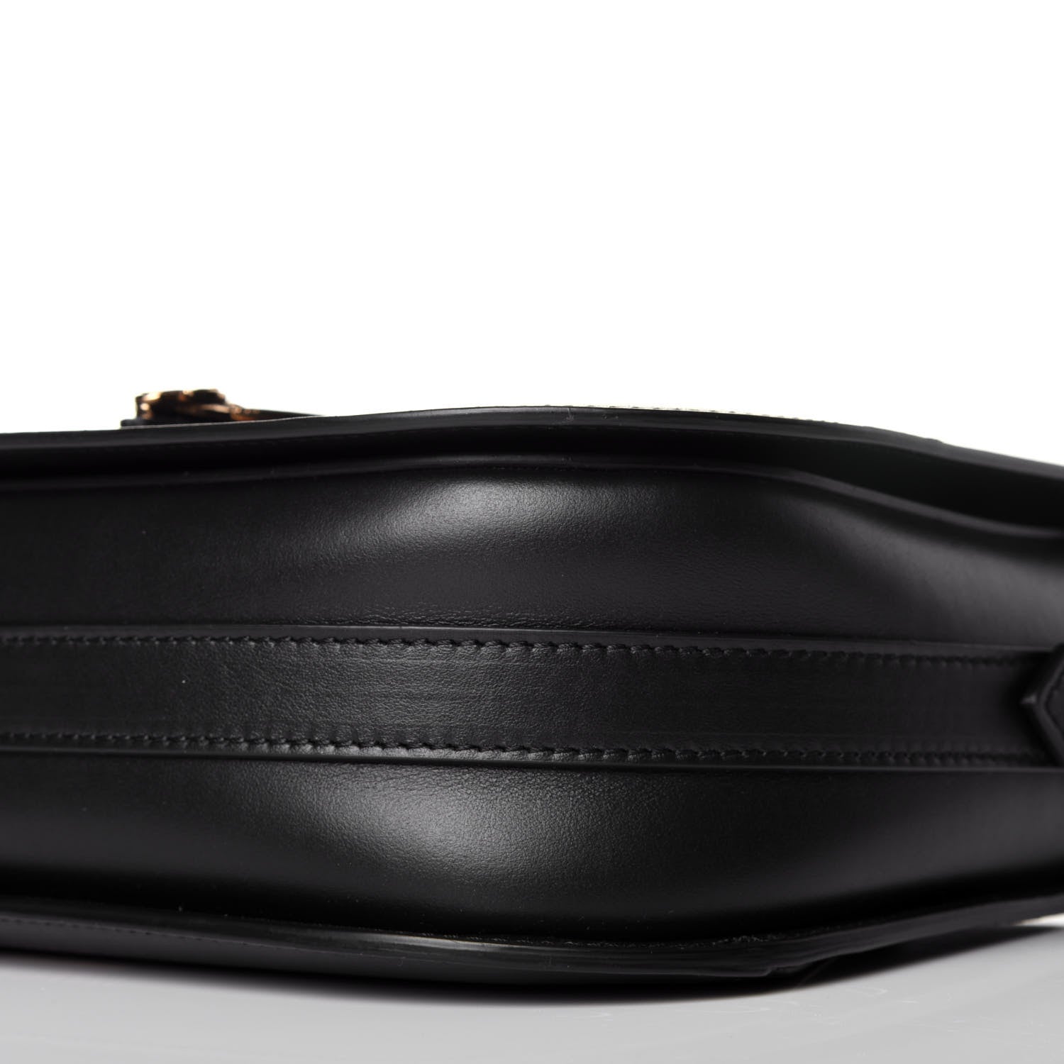 Versace Vitello Virtus Shoulder Bag Black 8 of 8