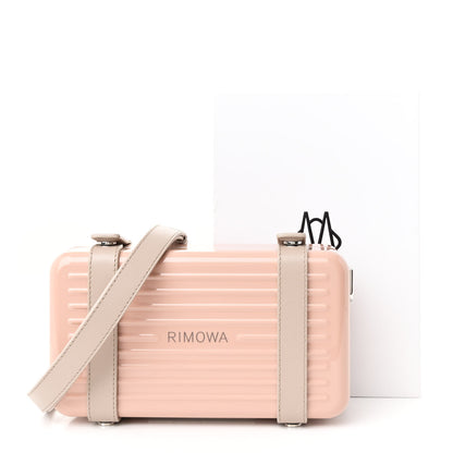 Rimowa Gloss Polycarbonate Personal Cross-Body Bag Desert Rose 15 of 15