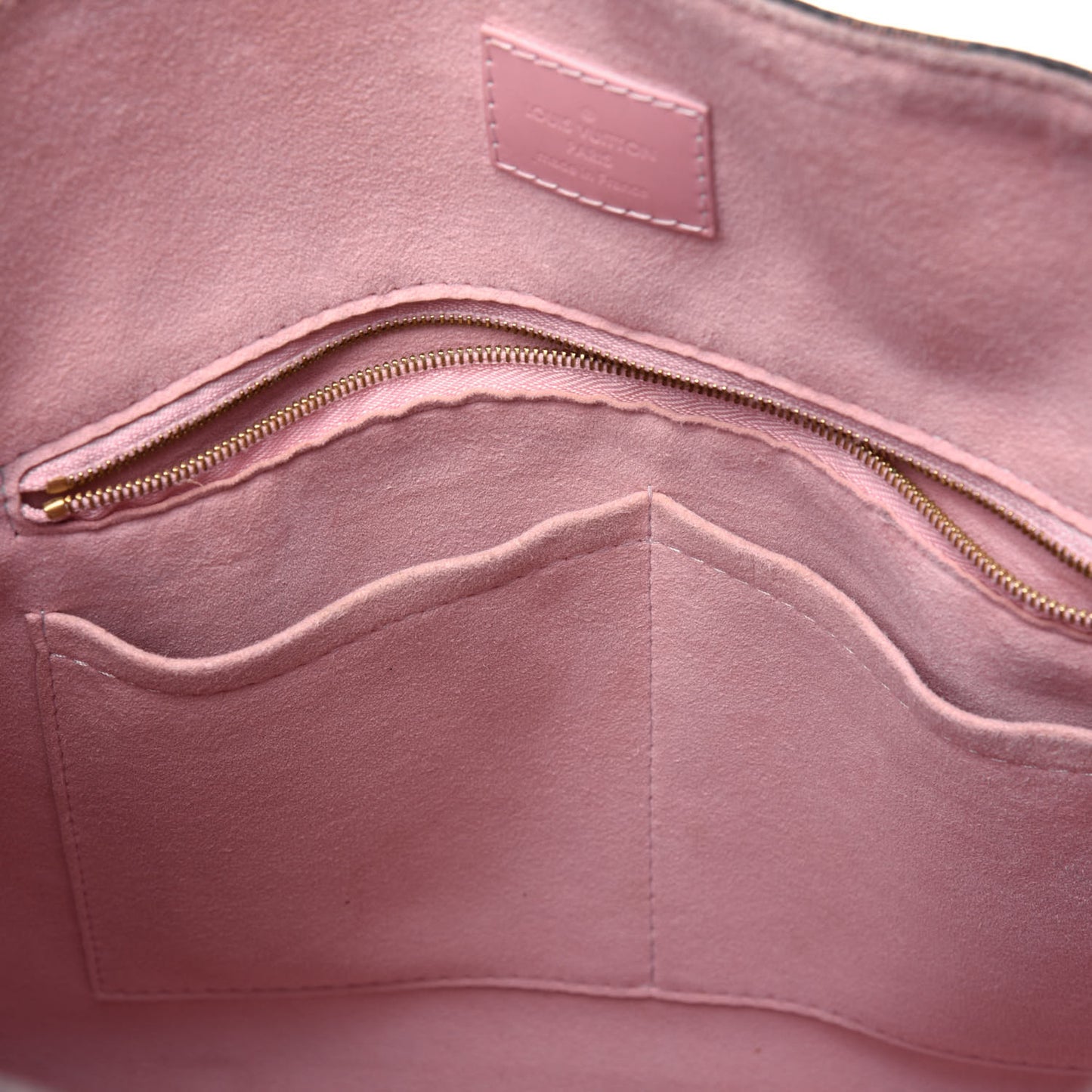Damier Ebene Caissa Hobo Rose Ballerine