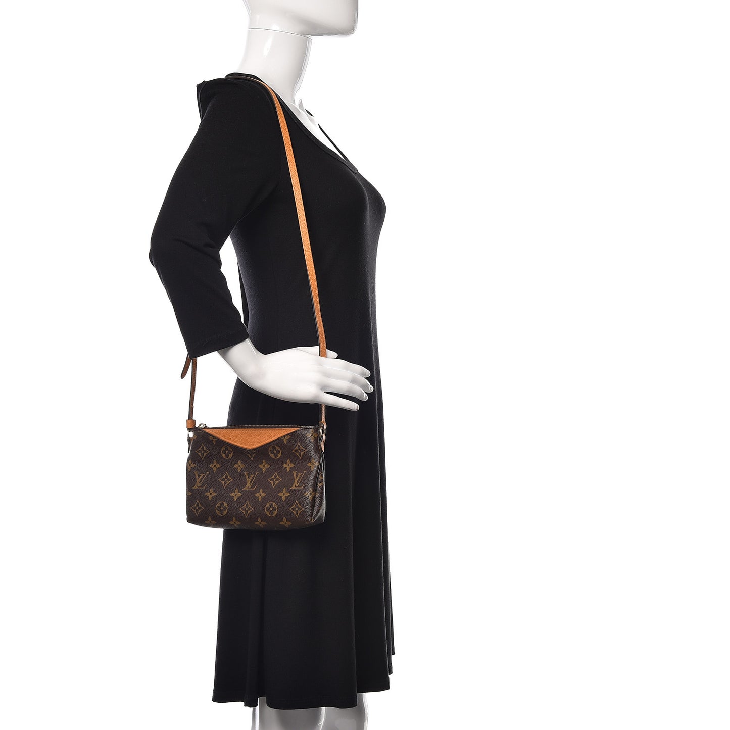 Monogram Pallas Clutch Saffron