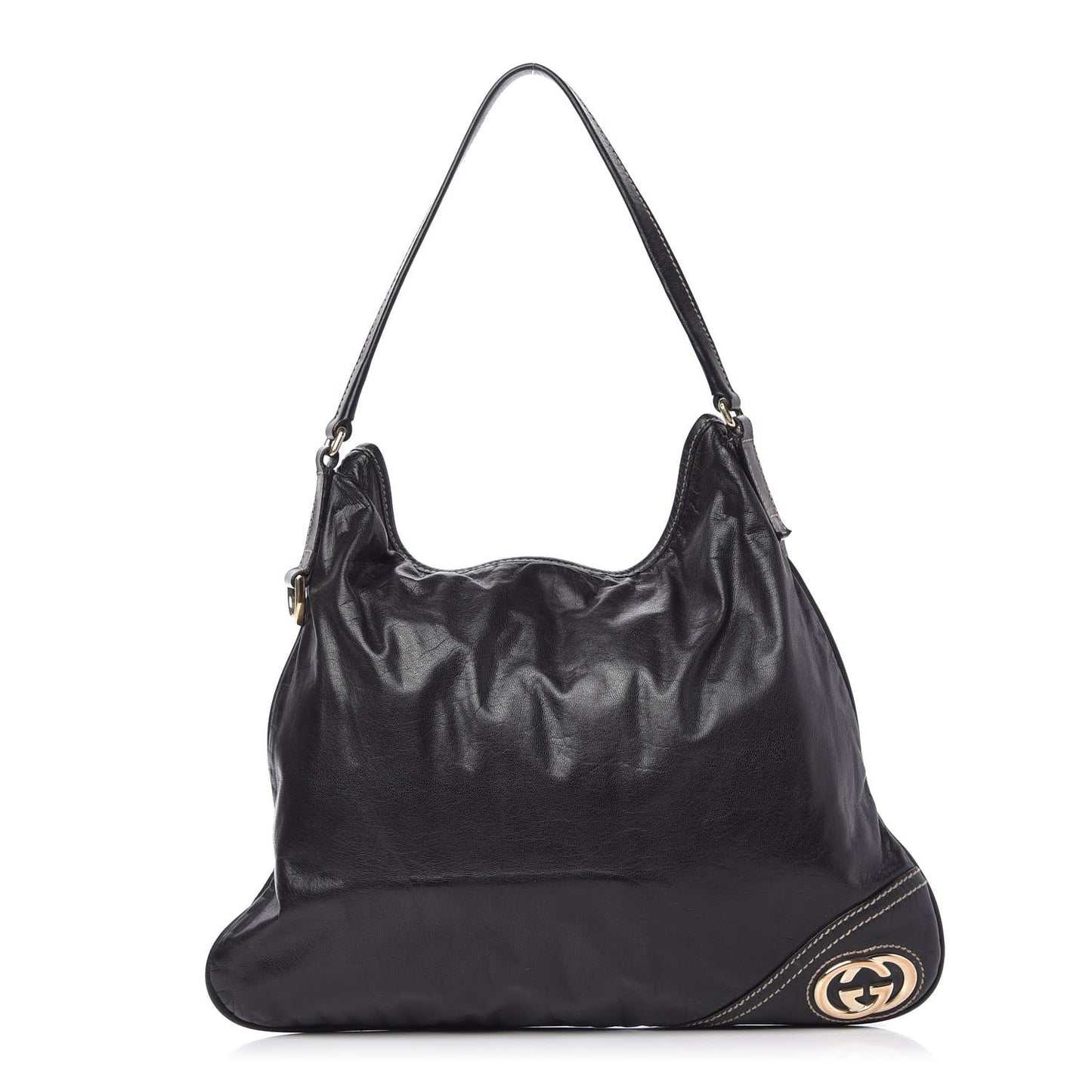 Calfskin Medium New Britt Hobo Black