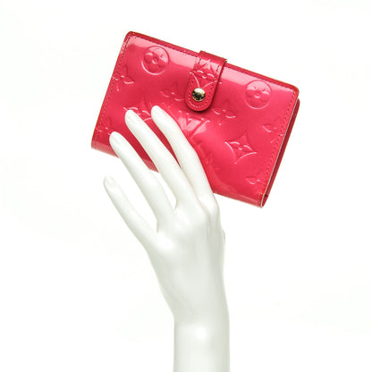 Louis Vuitton Vernis French Purse Wallet Rose Pop 2 of 8