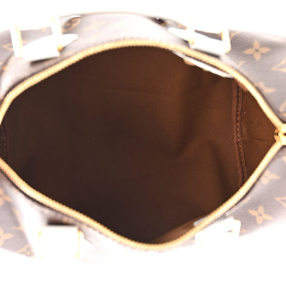 Louis Vuitton Monogram LV Match Speedy Bandouliere 25 White 4 of 10