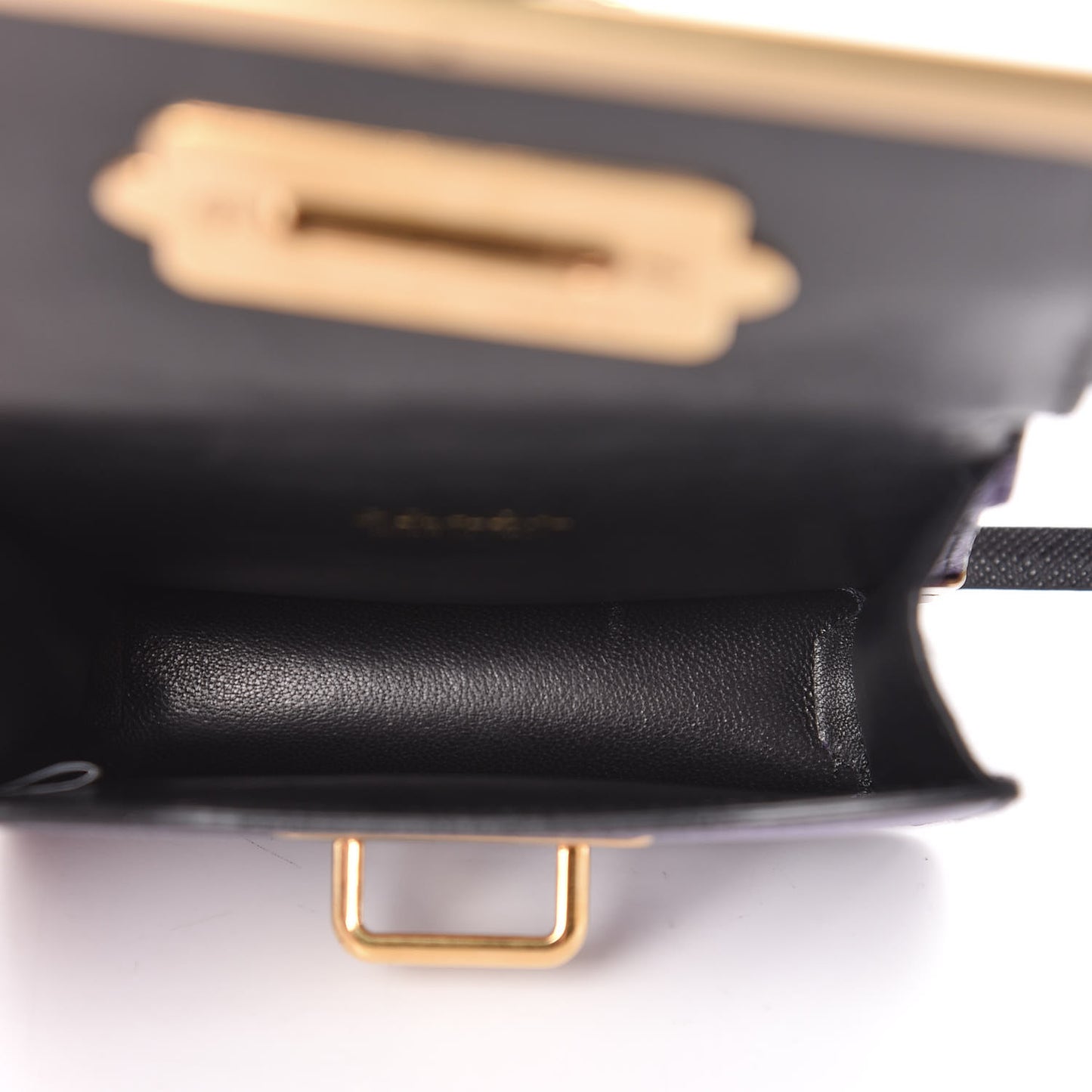 Saffiano Astrology Mini Cahier Bag Viola Black