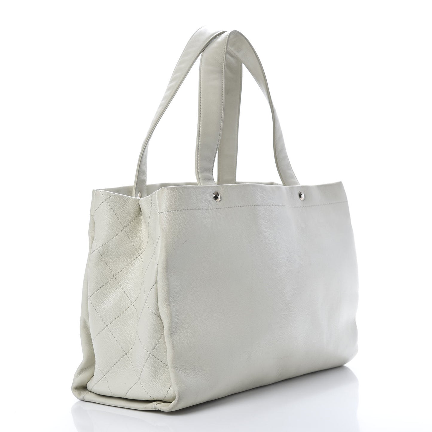 Caviar CC Tote White