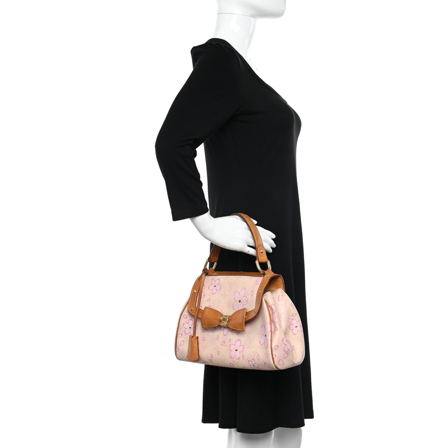 Monogram Cherry Blossom Sac Retro Pink